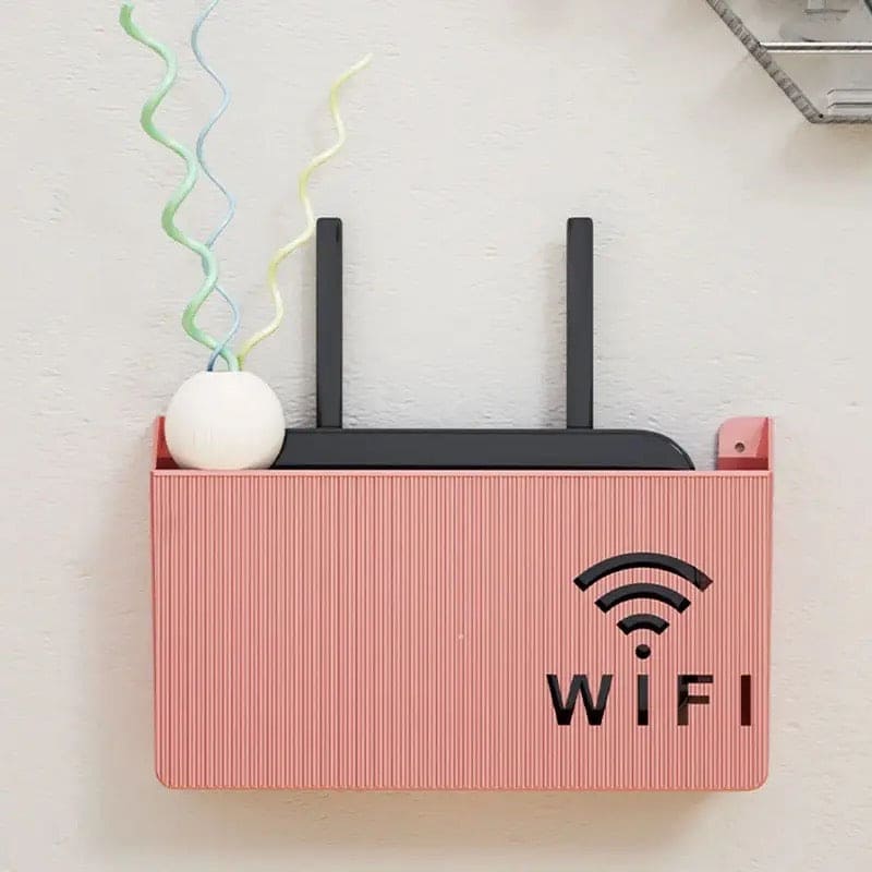 Wireless Wifi Router Shelf, Wall-mounted Cable Power Bracket Organizer, Router Wall Hanging Rack, Game Console Box, Self Adhesive Storage Rack, ABS Cable Organizer Box, Socket Power Cord Storage Shelf, Home Office Wall Organizer Management Wireless Wifi Router Shelf, Wall-mounted Cable Power Bracket Organizer, Router Wall Hanging Rack, Game Console Box, Self Adhesive Storage Rack, ABS Cable Organizer Box, Socket Power Cord Storage Shelf, Home Office Wall Organizer Management